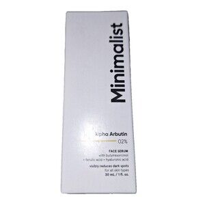 Minimalist Alpha Arbutin Face Serum 30ml New Sealed MFG 06/23